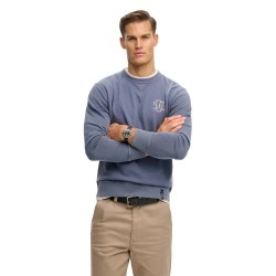 блуза,мъжки,пуловери,superdry,merchant,sweatshirt,blue,(soft,navy)