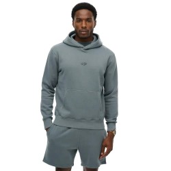 Суичър Superdry Micro Logo hoodie - Grey (Stormy Weather Blue) суичър,мъжки,пуловери,superdry,micro,logo,hoodie,grey,(stormy,weather,blue)