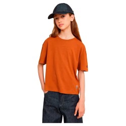 тениска,мъжки,тениски,дамски,тениски,g,star,d25839,01,cropped,short,sleeve,t,shirt,orange,(mocha,bisque)