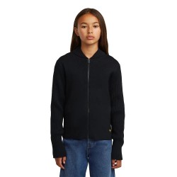 блуза,мъжки,пуловери,дамски,пуловери,g,star,hybrid,baseball,full,zip,sweater,black,(dark,black)