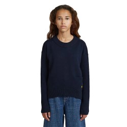 блуза,мъжки,пуловери,дамски,пуловери,g,star,legion,sweater,blue,(salute)