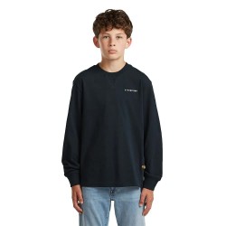 тениска,мъжки,тениски,дамски,тениски,g,star,nifous,long,sleeve,t,shirt,blue,(salute)
