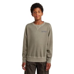 блуза,детски,блузи,g,star,premium,core,d29235,01,sweatshirt,green,(wild,dove)