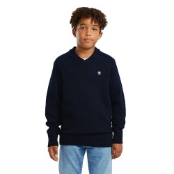 блуза,мъжки,пуловери,дамски,пуловери,g,star,rag,v,neck,sweater,blue,(salute)