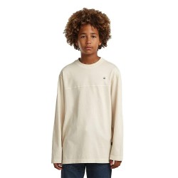 Тениска G-Star Tweeter long sleeve T-shirt - Beige (Milk) тениска,мъжки,тениски,дамски,тениски,g,star,tweeter,long,sleeve,t,shirt,beige,(milk)