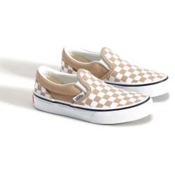маратонки,мъжки,маратонки,дамски,маратонки,vans,classic,slip,on,trainers,brown,(color,theory,checkerboard,incense)