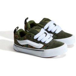 Маратонки Vans Knu Skool trainers - Green (Check Camo Obsidian Fern / Green) маратонки,мъжки,маратонки,дамски,маратонки,vans,knu,skool,trainers,green,(check,camo,obsidian,fern,green)