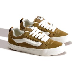 Маратонки Vans Knu Skool trainers - Brown (Color Theory Olive Brown) маратонки,мъжки,маратонки,дамски,маратонки,vans,knu,skool,trainers,brown,(color,theory,olive,brown)
