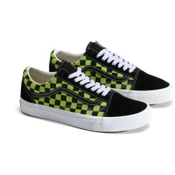 маратонки,мъжки,маратонки,дамски,маратонки,vans,old,skool,trainers,green,(checkerboard,black,green,foam)