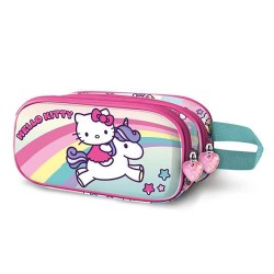 Karactermania Hello Kitty Doble 3D Unicorn 10x22x8 cm pencil case - Pink (Multicolor) ученически,принадлежности,karactermania,hello,kitty,doble,3d,unicorn,10x22x8,cm,pencil,case,pink,(multicolor)