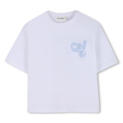 Тениска Billieblush U21699 short sleeve T-shirt - White (White) тениска,мъжки,тениски,дамски,тениски,billieblush,u21699,short,sleeve,t,shirt,white,(white)