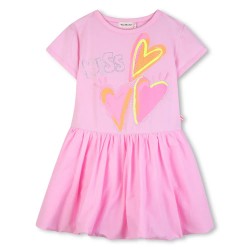 Рокля Billieblush U21825 short sleeve dress - Pink (Ramillete) рокля,дамски,поли,и,рокли,billieblush,u21825,short,sleeve,dress,pink,(ramillete)