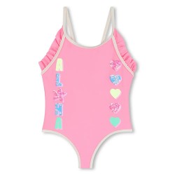 Бански костюм Billieblush U21966 swimsuit - Pink (Fuchsia) бански,костюм,детски,бански,костюми,billieblush,u21966,swimsuit,pink,(fuchsia)