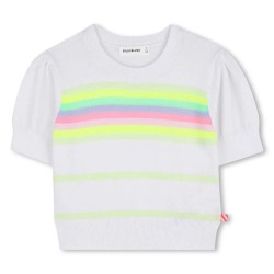 блуза,мъжки,пуловери,дамски,пуловери,billieblush,u21969,short,sleeve,sweater,white,(white)