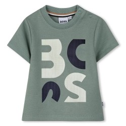 Тениска BOSS J52885 short sleeve T-shirt - Green (Green Bay) тениска,мъжки,тениски,дамски,тениски,boss,j52885,short,sleeve,t,shirt,green,(green,bay)