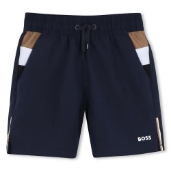 Бански гащета BOSS J52898 swimming shorts - Blue (Marine) бански,гащета,детски,бански,костюми,boss,j52898,swimming,shorts,blue,(marine)