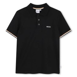 BOSS J52958 short sleeve polo - Black (Black) дамски,блузи,с,яка,мъжки,блузи,с,яка,boss,j52958,short,sleeve,polo,black,(black)