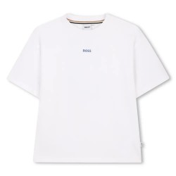 Тениска BOSS J52987 short sleeve T-shirt - White (White) тениска,мъжки,тениски,дамски,тениски,boss,j52987,short,sleeve,t,shirt,white,(white)