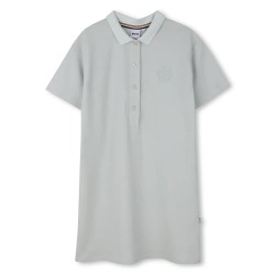 Рокля BOSS J53078 short sleeve dress - Grey (Green Sprout) рокля,дамски,поли,и,рокли,boss,j53078,short,sleeve,dress,grey,(green,sprout)