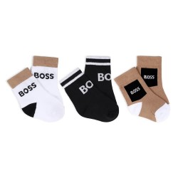 Чорапи BOSS J53146 socks 3 pairs - Multicolor (Black) чорапи,мъжки,чорапи,дамски,чорапи,boss,j53146,socks,3,pairs,multicolor,(black)