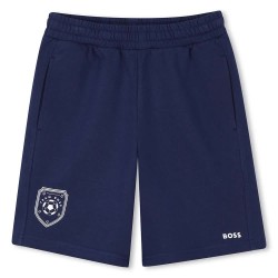 Къси панталони BOSS J53258 shorts - Blue (Medieval Blue) къси,панталони,мъжки,панталони,дамски,панталони,boss,j53258,shorts,blue,(medieval,blue)