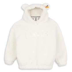 Суичър BOSS J53282 hoodie - Beige (Ivory) суичър,детски,блузи,boss,j53282,hoodie,beige,(ivory)