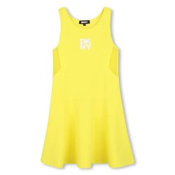 Рокля DKNY D62601 sleeveless dress - Yellow (Yellow) рокля,дамски,поли,и,рокли,dkny,d62601,sleeveless,dress,yellow,(yellow)