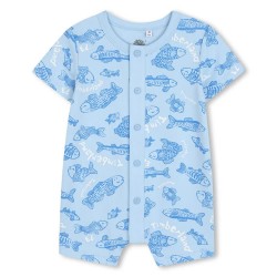 Timberland T60890 romper - Blue (Sky Blue) детски,облекла,за,момчета,timberland,t60890,romper,blue,(sky,blue)