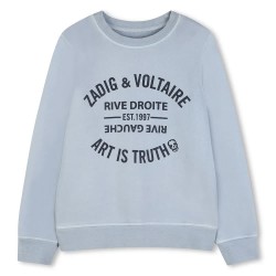 блуза,детски,блузи,zadig,&,voltaire,x60600,sweatshirt,blue,(sky,blue)