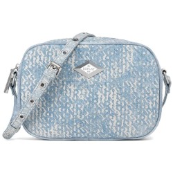 Чанта за през рамо Replay FW3850.000.A0900R shoulder bag - Blue (Bleach Denim / Off White) чанта,за,през,рамо,всички,чанти,replay,fw3850.000.a0900r,shoulder,bag,blue,(bleach,denim,off,white)