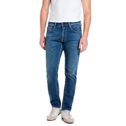 Дънки Replay M1008 .000.879 10A jeans - Blue (Dark Blue) дънки,мъжки,панталони,дамски,панталони,replay,m1008,.000.879,10a,jeans,blue,(dark,blue)