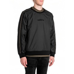 блуза,мъжки,пуловери,replay,m3305,.000.10368,sweatshirt,black,(black)