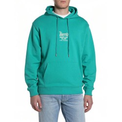 суичър,мъжки,пуловери,replay,m3310,.000.23802,hoodie,green,(emerald)