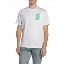 тениска,мъжки,тениски,дамски,тениски,replay,m3338,.000.2660,short,sleeve,t,shirt,white,(natural,white)