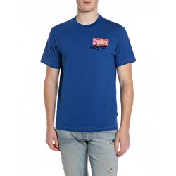 Тениска Replay M3340 .000.2660 short sleeve T-shirt - Blue (Royal Blue) тениска,мъжки,тениски,дамски,тениски,replay,m3340,.000.2660,short,sleeve,t,shirt,blue,(royal,blue)