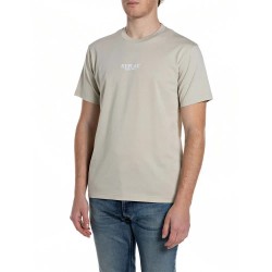 Тениска Replay M3347 .000.2660 short sleeve T-shirt - Beige (Bone) тениска,мъжки,тениски,дамски,тениски,replay,m3347,.000.2660,short,sleeve,t,shirt,beige,(bone)