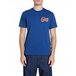 Тениска Replay M3352 .000.2660 short sleeve T-shirt - Blue (Royal Blue) тениска,мъжки,тениски,дамски,тениски,replay,m3352,.000.2660,short,sleeve,t,shirt,blue,(royal,blue)