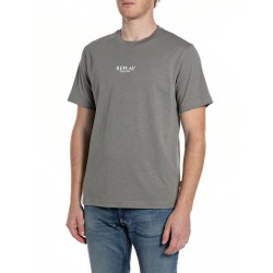 Тениска Replay M3403 .000.24038 short sleeve T-shirt - Grey (Grey Military) тениска,мъжки,тениски,дамски,тениски,replay,m3403,.000.24038,short,sleeve,t,shirt,grey,(grey,military)