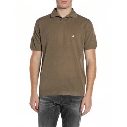 дамски,блузи,с,яка,мъжки,блузи,с,яка,replay,uk5162.000.g24024,short,sleeve,polo,green,brown,(tundra,green)