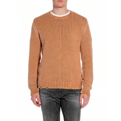 блуза,мъжки,пуловери,дамски,пуловери,replay,uk5168.000.g21280q,sweater,brown,(sahara)