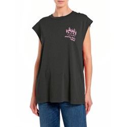 тениска,мъжки,тениски,дамски,тениски,replay,w3409f.000.23792d,sleeveless,t,shirt,grey,(blackboard)