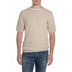 блуза,мъжки,пуловери,дамски,пуловери,replay,uk5164.000.g24028,short,sleeve,sweater,beige,(bone)