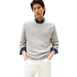 блуза,мъжки,пуловери,дамски,пуловери,tommy,hilfiger,essential,structure,sweater,grey,(light,grey,heather)