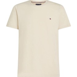 тениска,мъжки,тениски,дамски,тениски,tommy,hilfiger,stretch,slim,fit,short,sleeve,t,shirt,beige,(newsprint)