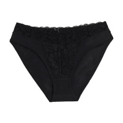 Cotonella ADC88 Brazilian panties - Black (Black) дамско,бельо,дамски,бикини,и,танкини,cotonella,adc88,brazilian,panties,black,(black)