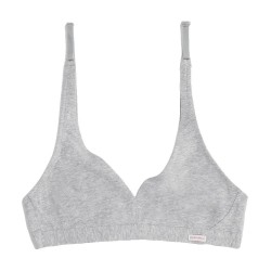 Cotonella ADD25 Triangle bra - Grey (Melange Grey) дамско,бельо,дамски,бикини,и,танкини,cotonella,add25,triangle,bra,grey,(melange,grey)