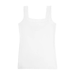 Тениска Cotonella GD138 sleeveless T-shirt - White (White) тениска,мъжки,тениски,дамски,тениски,cotonella,gd138,sleeveless,t,shirt,white,(white)