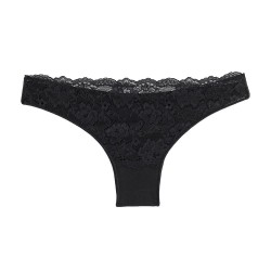 дамско,бельо,дамски,бикини,и,танкини,cotonella,gd170,brazilian,panties,2,units,black,(black)