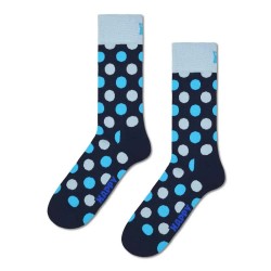 чорапи,мъжки,чорапи,дамски,чорапи,happy,socks,big,dot,crew,socks,blue,(navy)