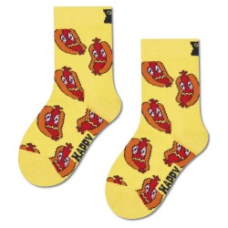 детски,чорапи,мъжки,чорапи,дамски,чорапи,happy,socks,kids,hot,dog,crew,socks,yellow,(yellow)